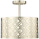 Gracelan 2 Light 13.00 inch Semi-Flush Mount
